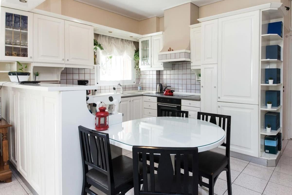Classical Beauty 3Bd Apt In Peacefull Nea Filothei Athens Luaran gambar