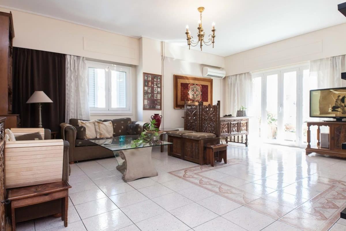 Classical Beauty 3Bd Apt In Peacefull Nea Filothei Athens Luaran gambar